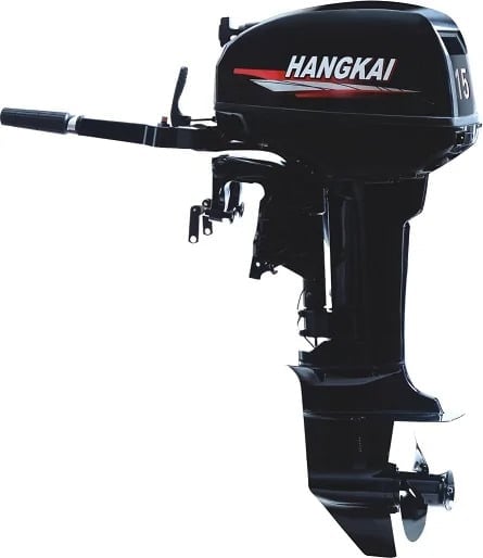 купить 2х-тактный лодочный мотор HANGKAI M15.0 HP оформим как 9.9 в Москве - фото 